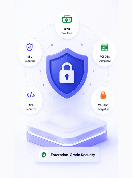 Fintech security and compliance illustration
