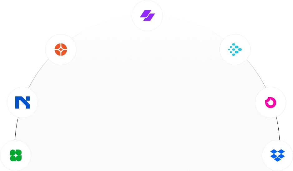 Business integrations and tools dashboard illustration