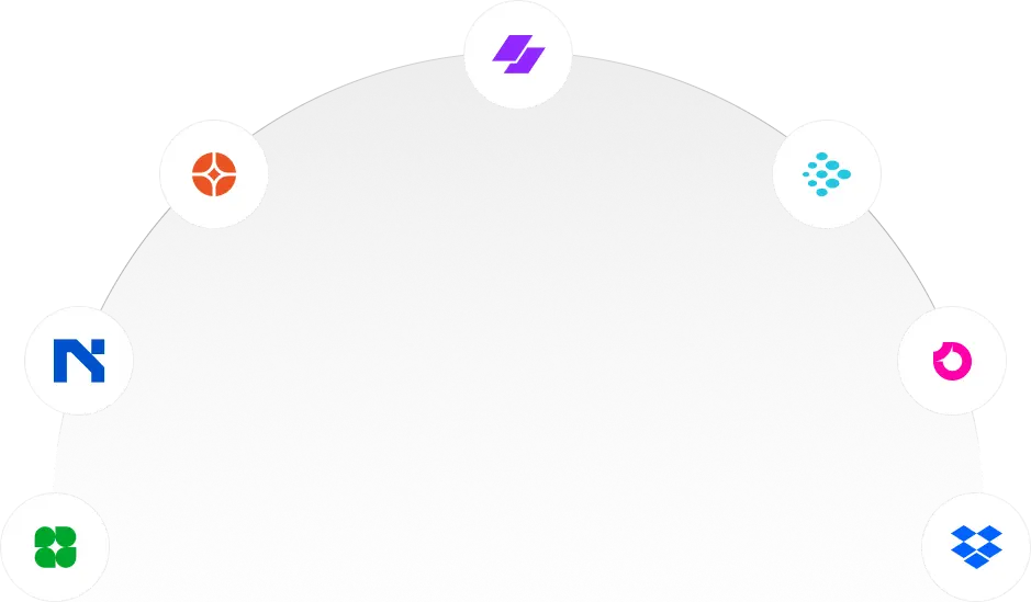 Business integrations and tools dashboard illustration